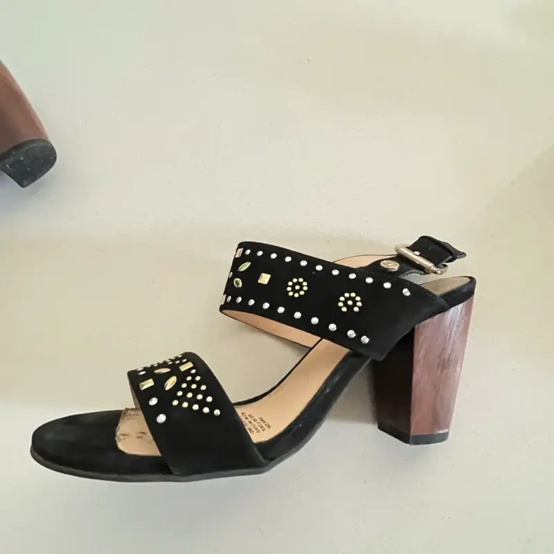 Sandalias apliques metálicos N. 35 - 4