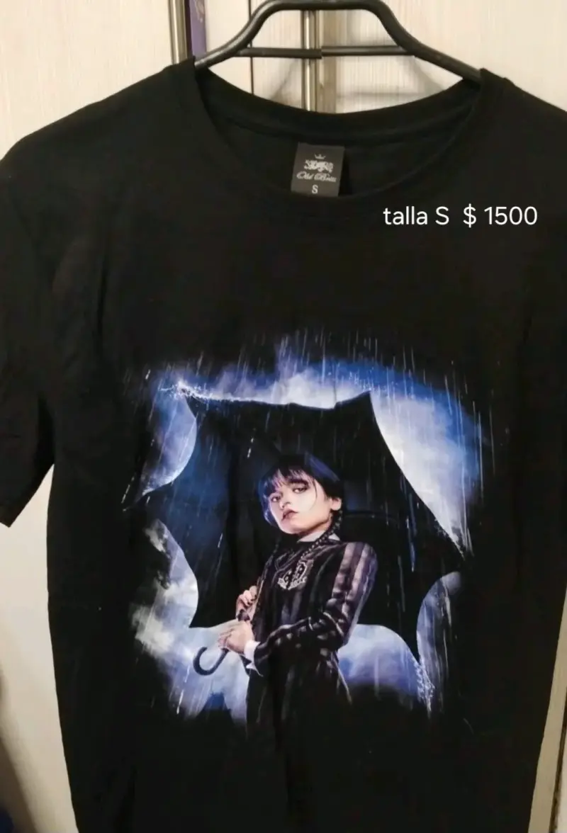 Polerón Negro Los Angeles Talla S - 4