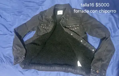 Polerón con capucha morado talla S - miniatura 3