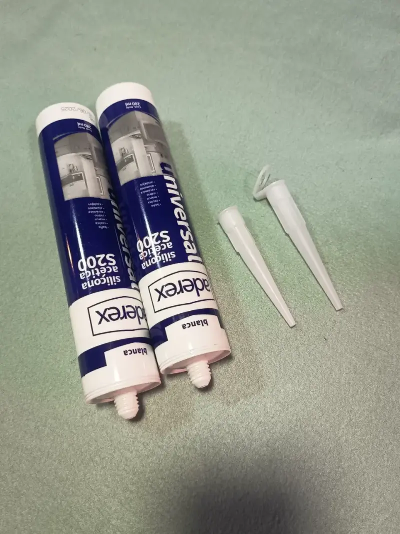 Pack 2 Siliconas Acetica Blanca 280ml - 2