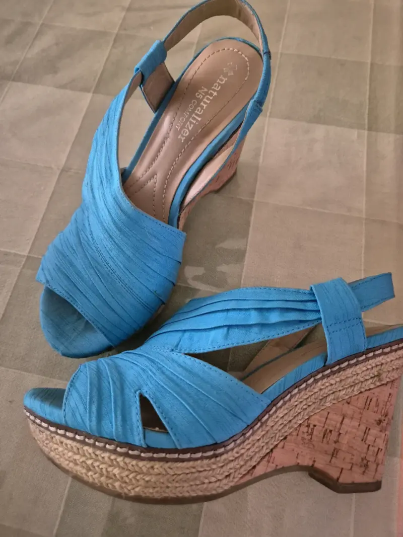 Sandalias de cuña azul Naturalizerlizer N5 Comfort - 2