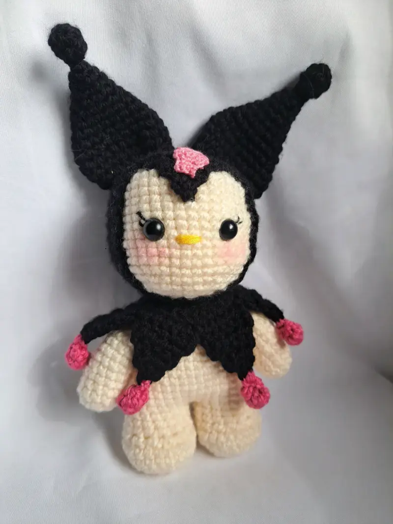 Muñeco amigurumi hecho a mano