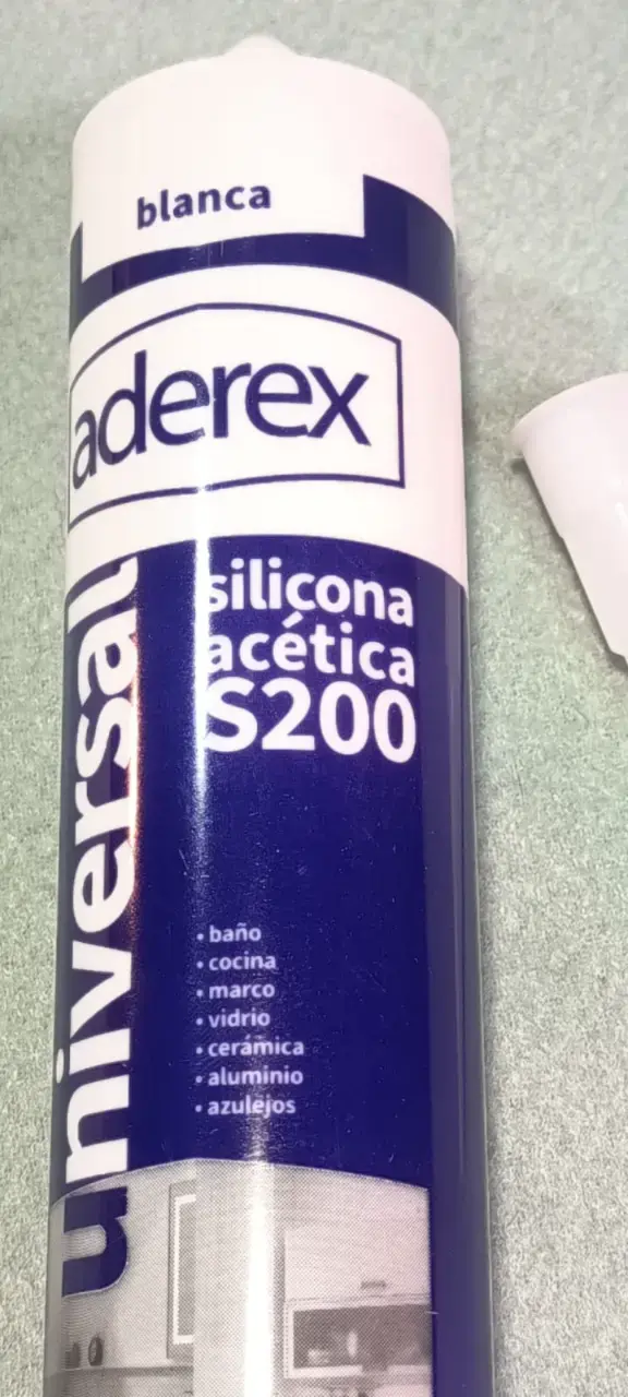 Silicona Acetica Blanca 280ml (1un) - 2