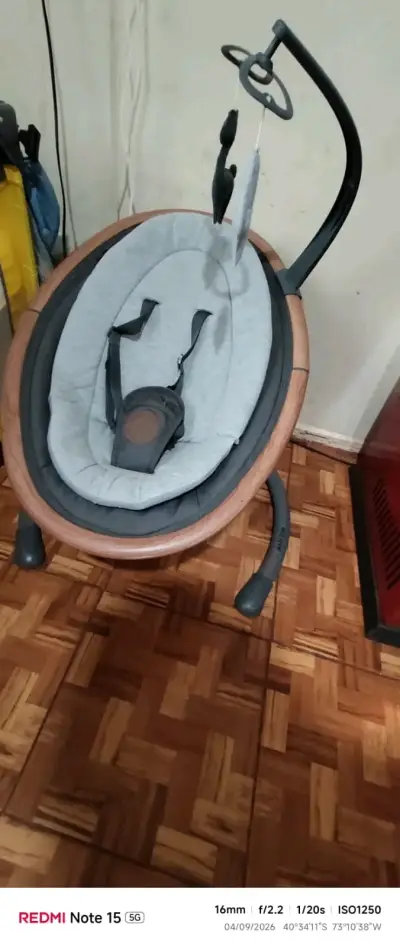 Hamaca para bebé con control de velocidad - miniatura 1