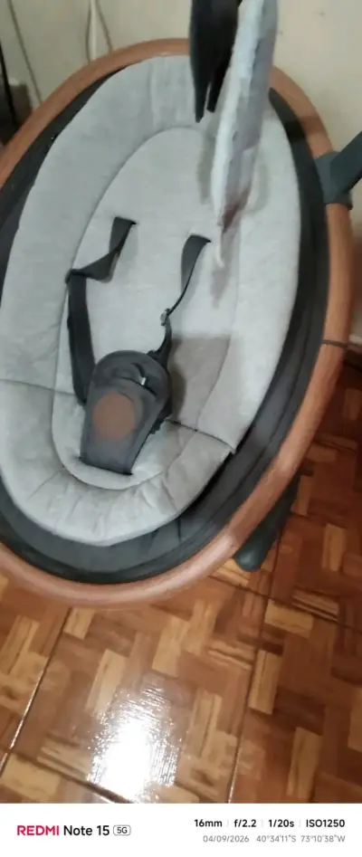 Hamaca para bebé con control de velocidad - miniatura 3