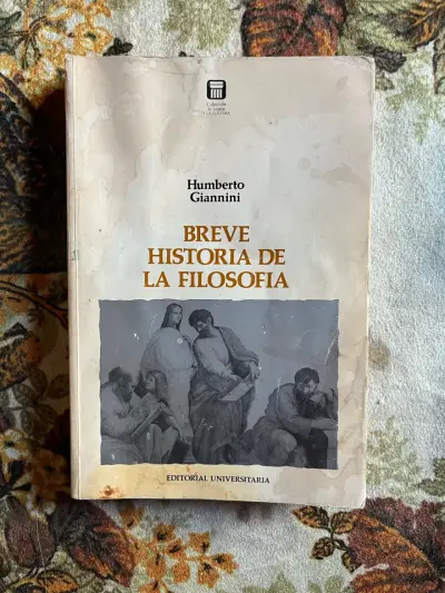 Libro 'Breve Historia de la Filosofía' de Humberto Giannini - miniatura 1
