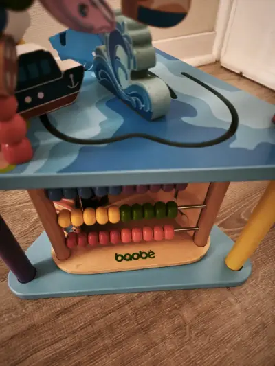 centro de actividades de madera - miniatura 4