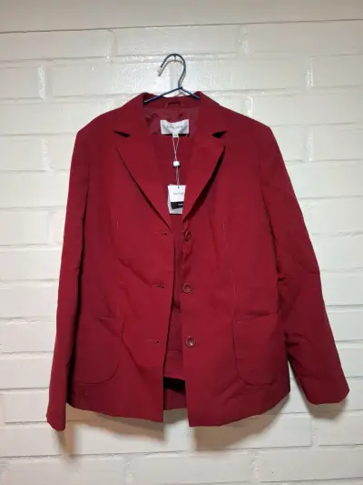 Blazer rojo elegante para mujer Baglioni - miniatura 1