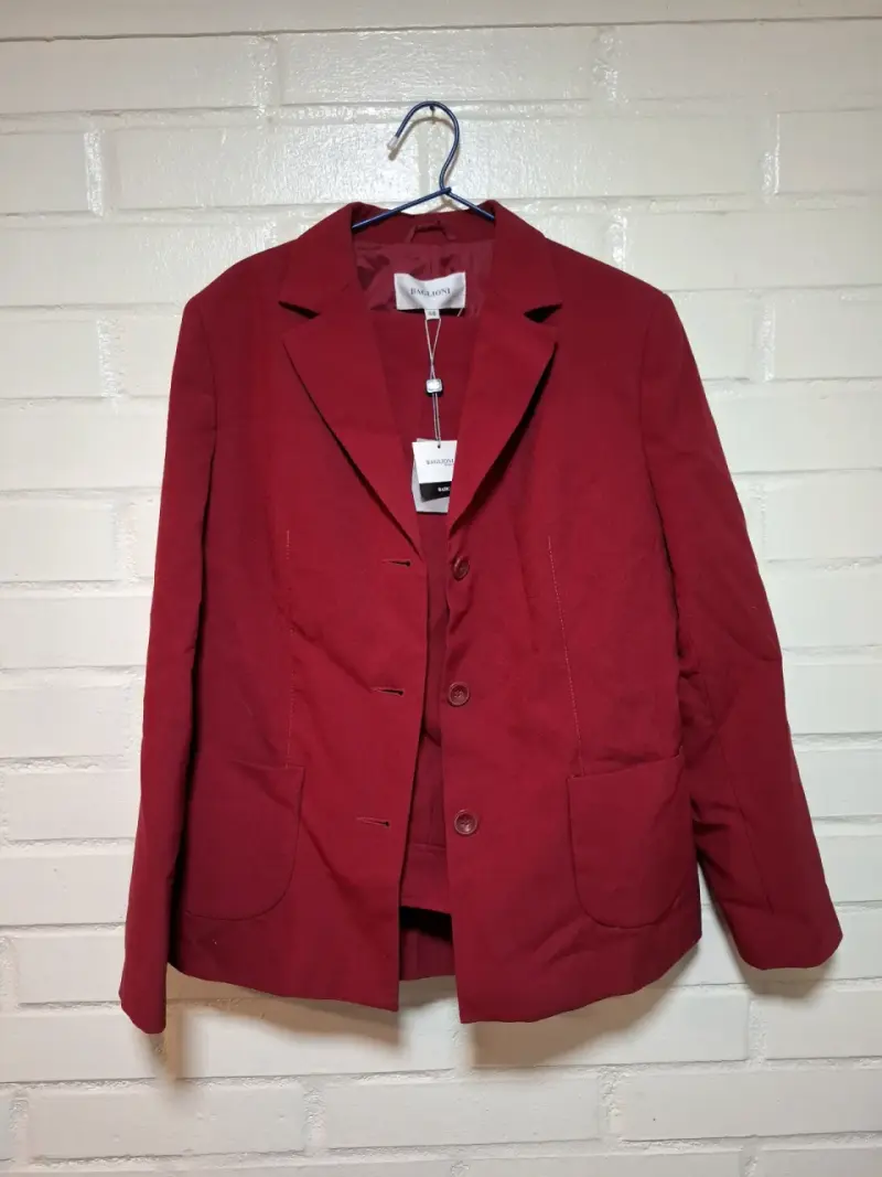 Blazer rojo elegante para mujer Baglioni - 2