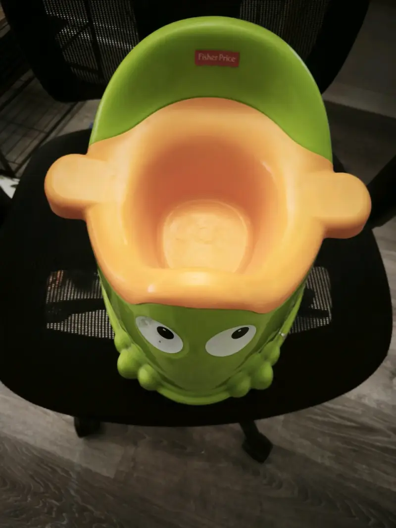 Bacinica Infantil Verde Naranja Fisher-Price - 1