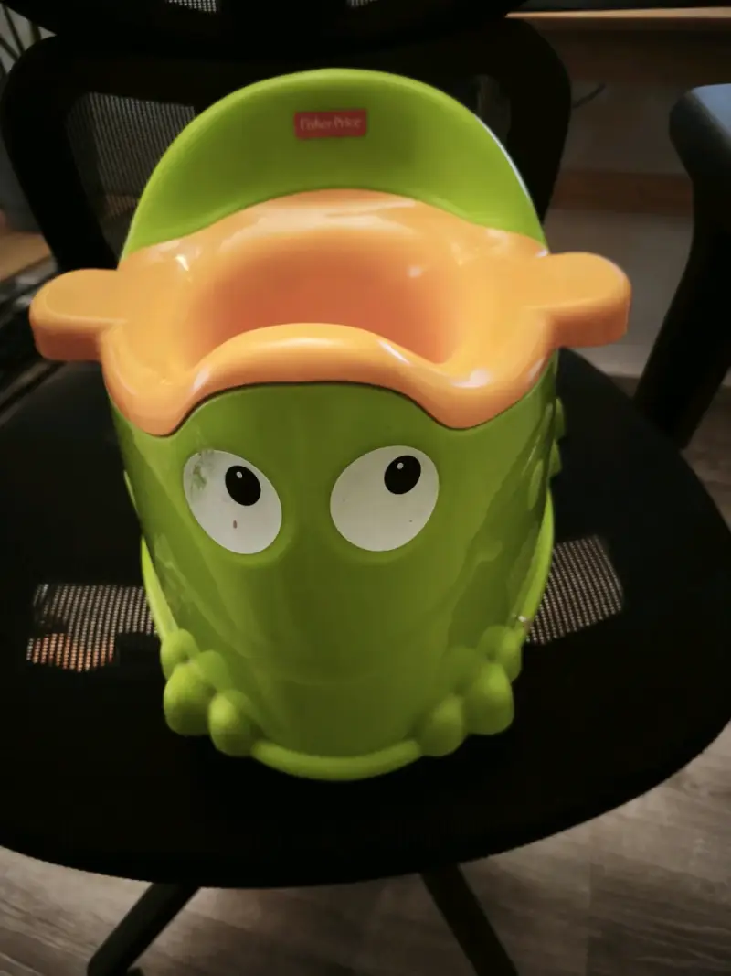 Bacinica Infantil Verde Naranja Fisher-Price - 2