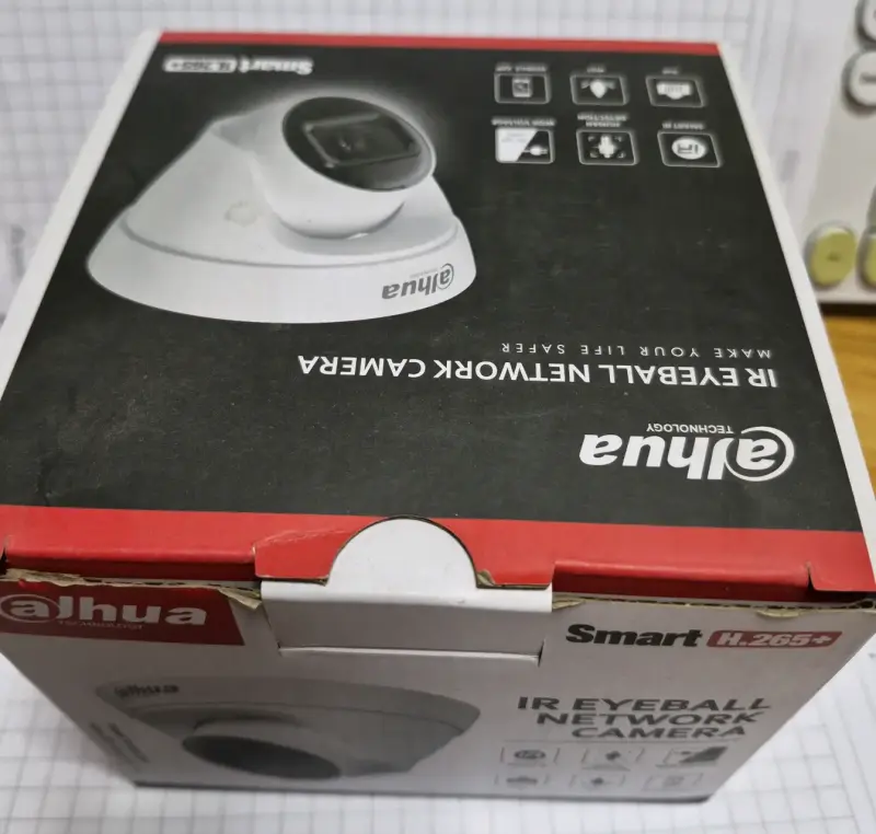 Cámara de Red Dahua IR Eyeball Smart H.265+ - 2