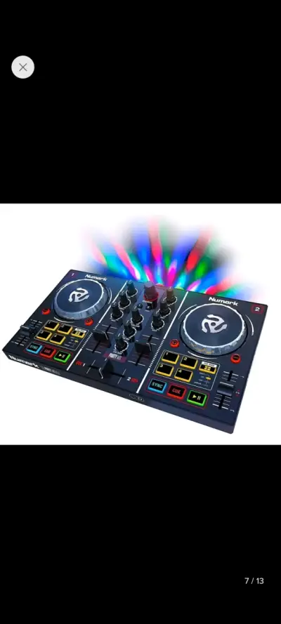Controlador DJ Numark Party Mix con luces LED - miniatura 1