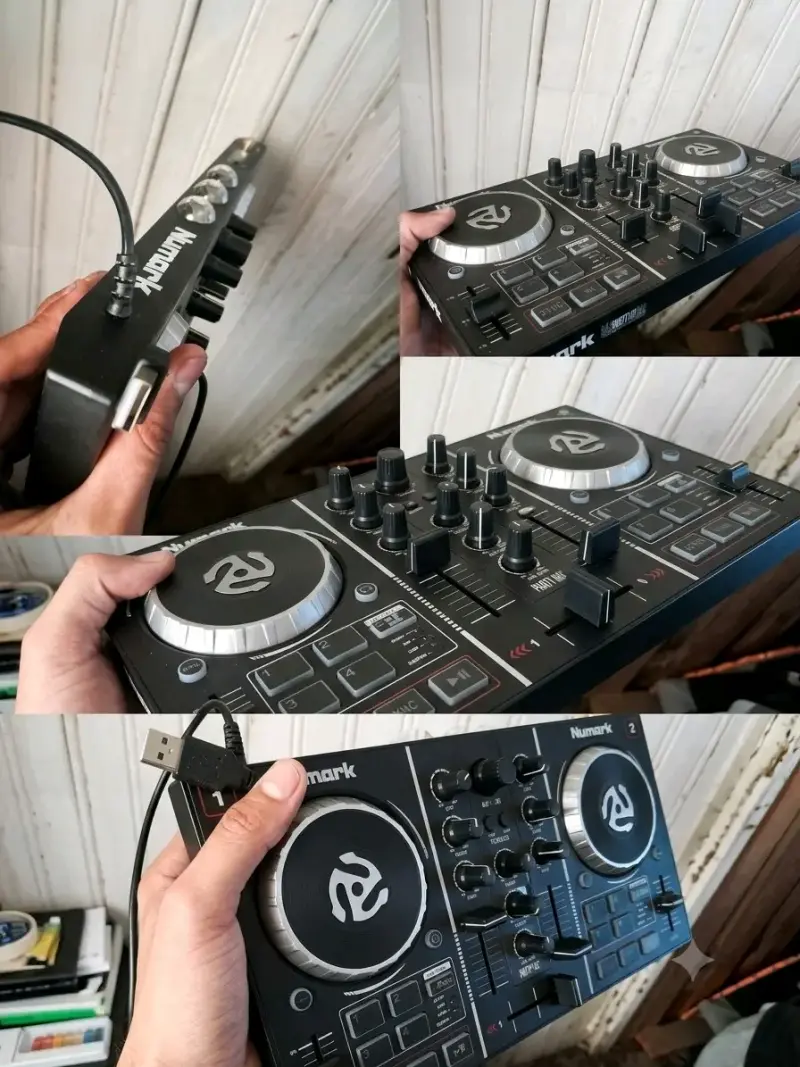 Controlador DJ Numark Party Mix con luces LED - 2