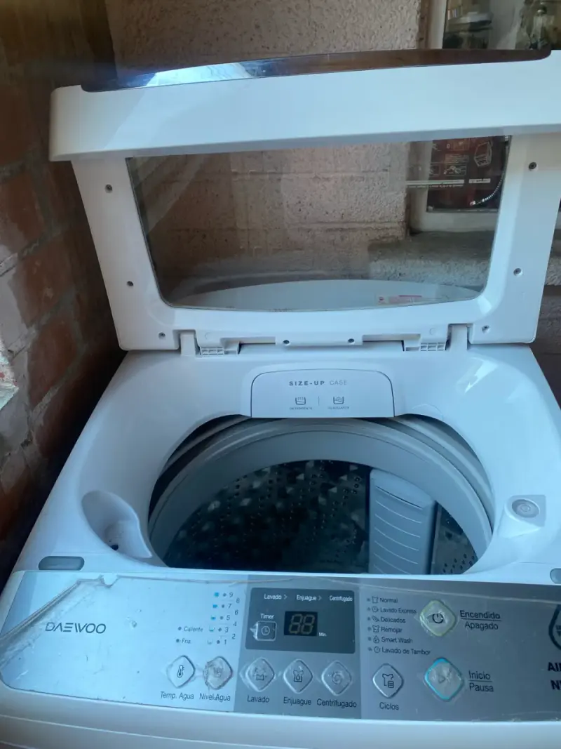 Lavadora Daewoo 12kg con tapa superior - 3