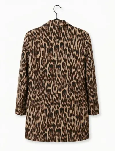 Abrigo Mango animal print talla S - miniatura 2