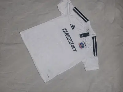 Camiseta Adidas Colo-Colo Autografiada Talla S - miniatura 1