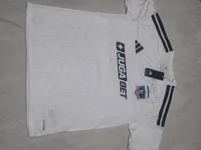 Camiseta Adidas Colo-Colo Autografiada Talla S - miniatura 2