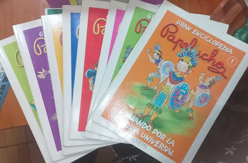 Colección Gran Enciclopedia Papelucho Volúmenes 1-8