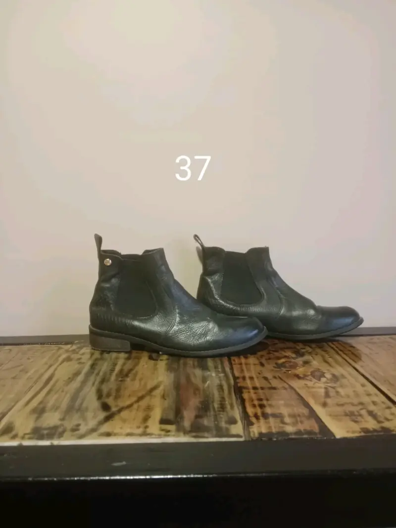 Botines de cuero para mujer en varios tamaños - 2