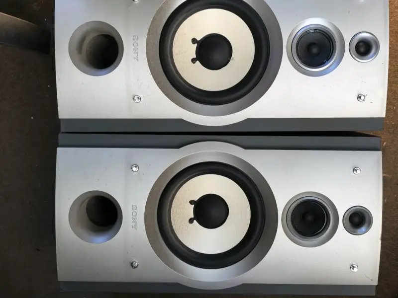 Parlantes Sony SS-MD77 con protección magnética - 5
