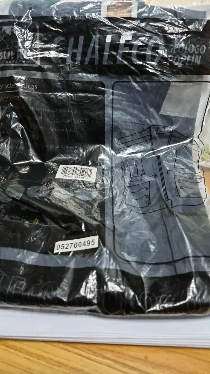Chaleco geólogo poplin talla L Buffalo Safety - 1