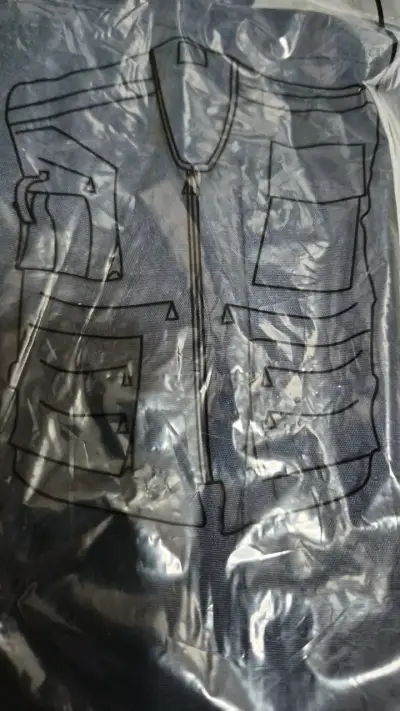 Chaleco geólogo poplin talla L Buffalo Safety - miniatura 2