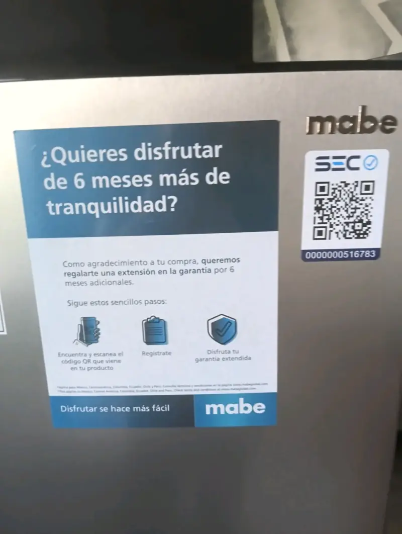 Refrigerador Mabe RMB1767PCLX A+ eficiente - 3