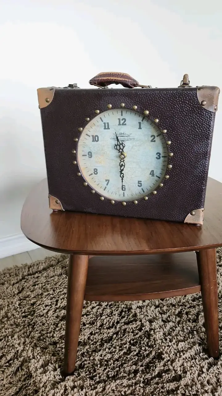 Reloj de Mesa Estilo Vintage con Caja Decorativa - 2