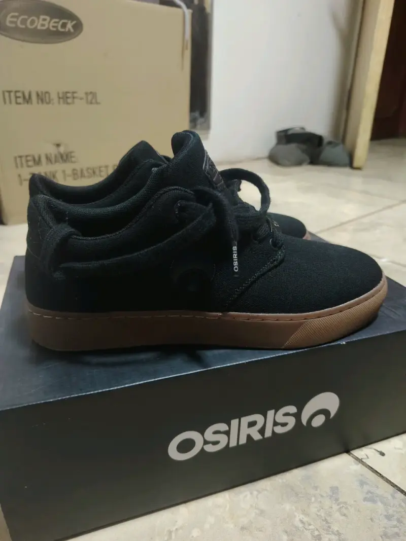 Zapatillas negras Osiris ROD para skate - 1