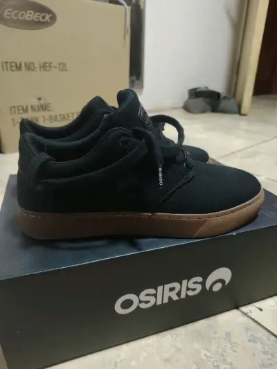 Zapatillas negras Osiris ROD para skate - miniatura 1