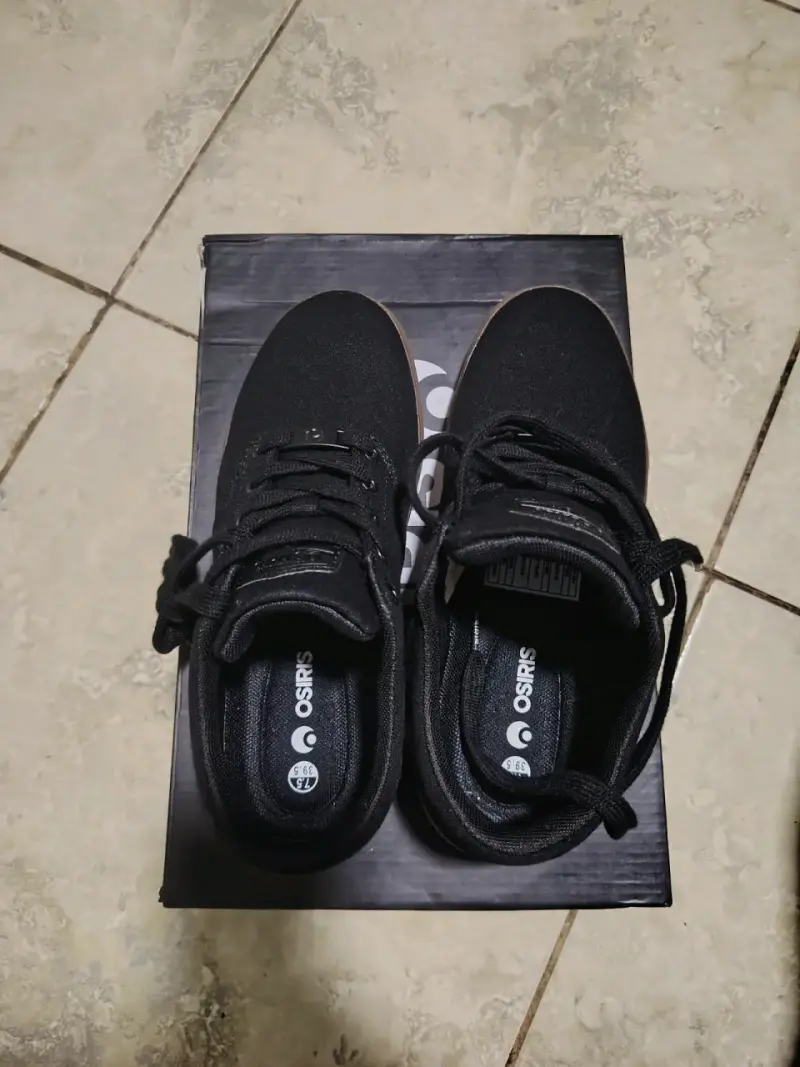 Zapatillas negras Osiris ROD para skate - 3