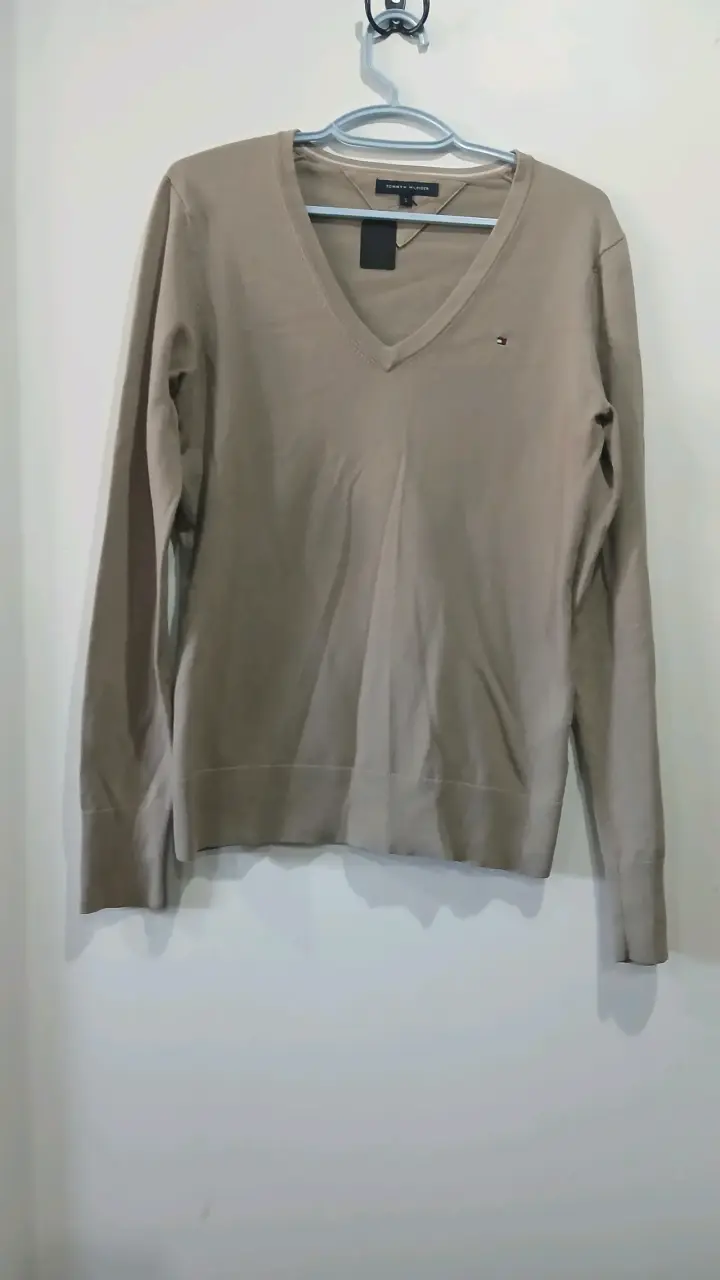 Suéter beige Tommy Hilfiger para mujer - 1
