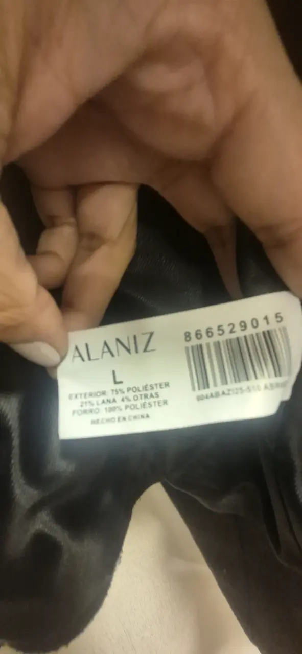 Abrigo de lana Alaniz para mujer talla L - 1