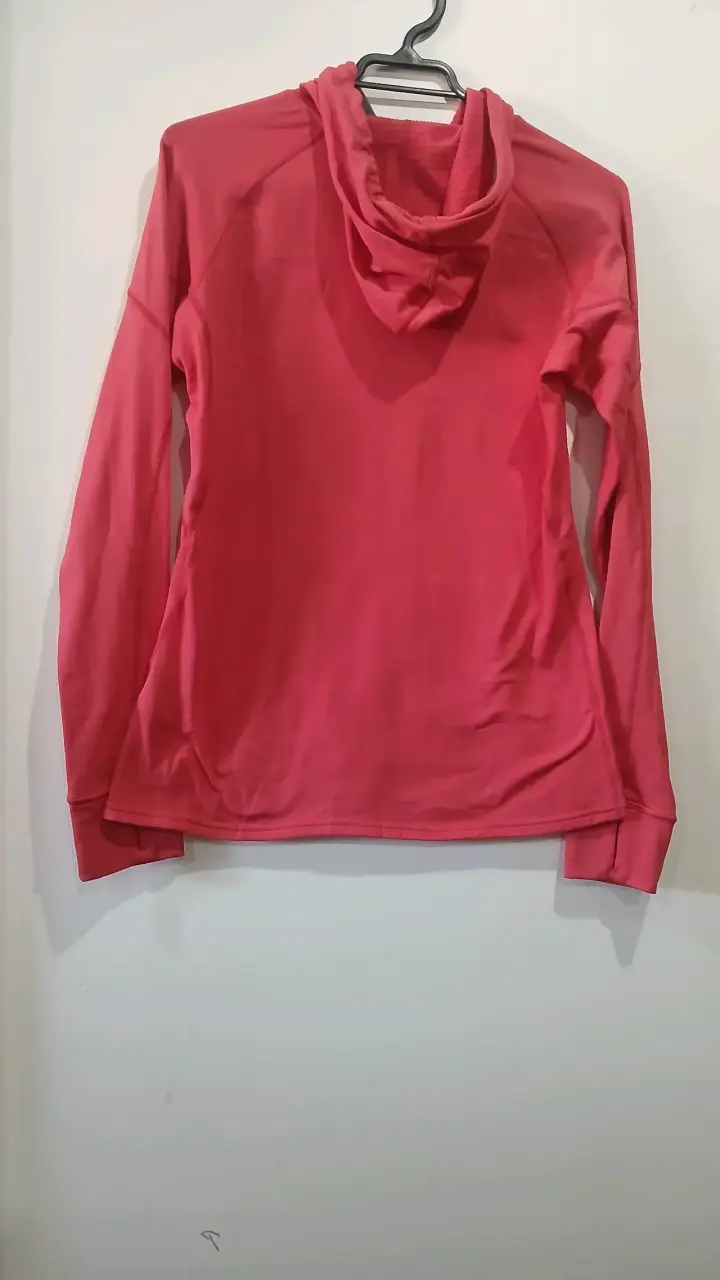 Polerón rojo con capucha NRS para mujer - 1