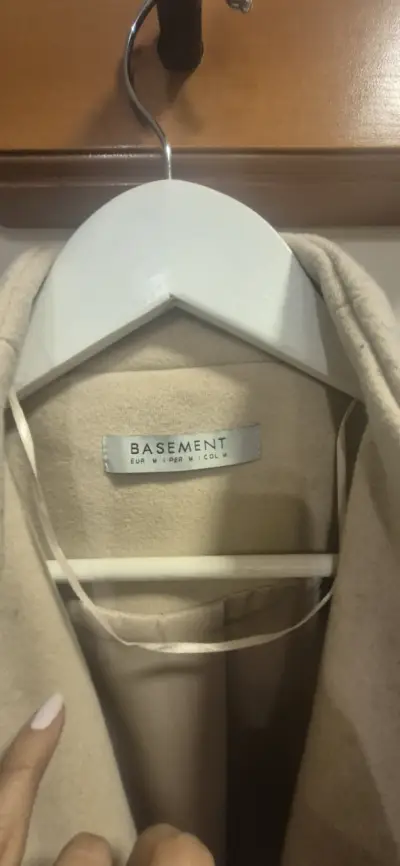 Abrigo con lana Basement mujer - miniatura 3