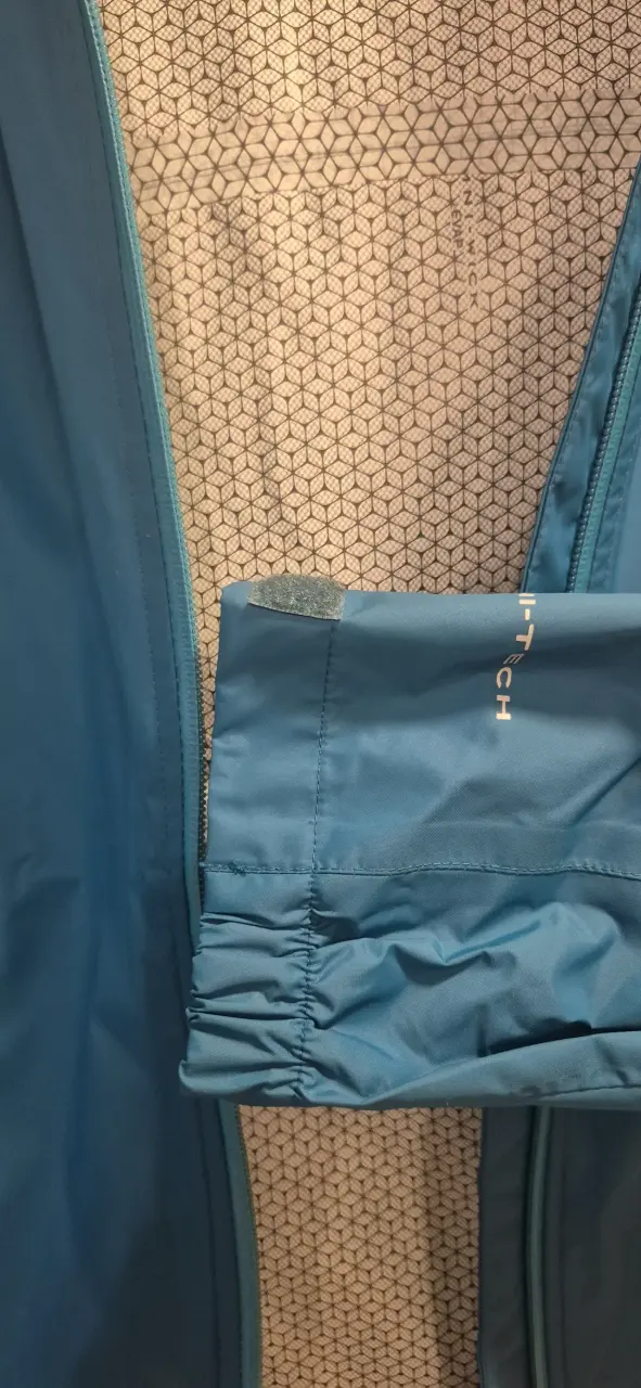 Chaqueta impermeable azul Columbia para mujer - 1