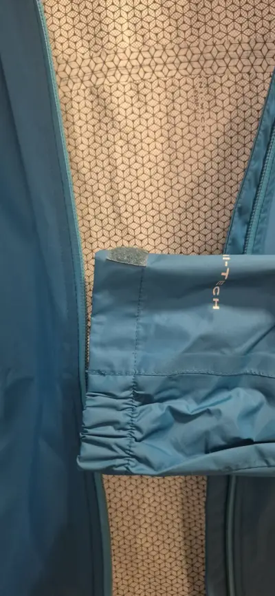 Chaqueta impermeable azul Columbia para mujer - miniatura 1