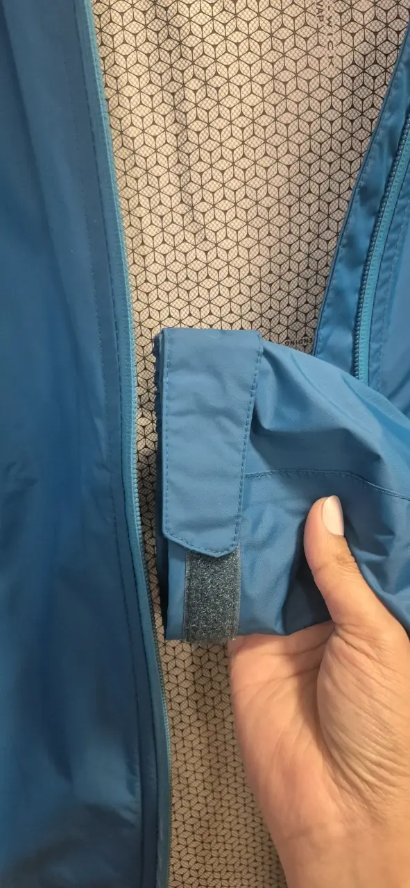 Chaqueta impermeable azul Columbia para mujer - 2