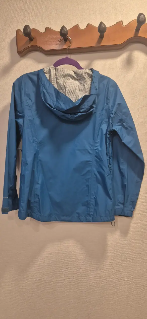 Chaqueta impermeable azul Columbia para mujer - 5