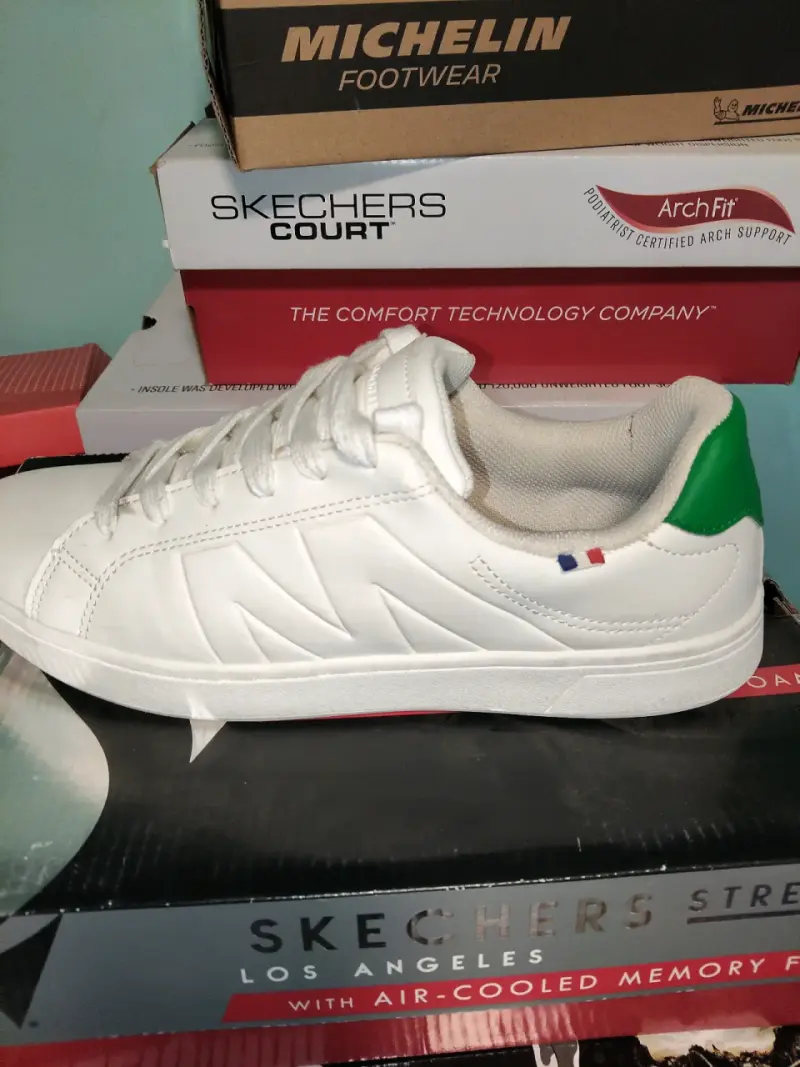 Zapatillas deportivas blancas para hombre talla 39.5 - 4