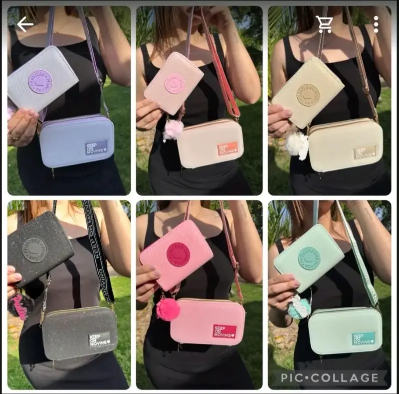 Set de carteras pequeñas en varios colores