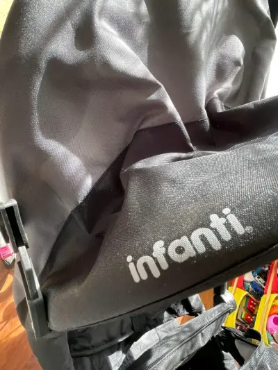 Coche doble de bebé Infanti plegable con freno - miniatura 5