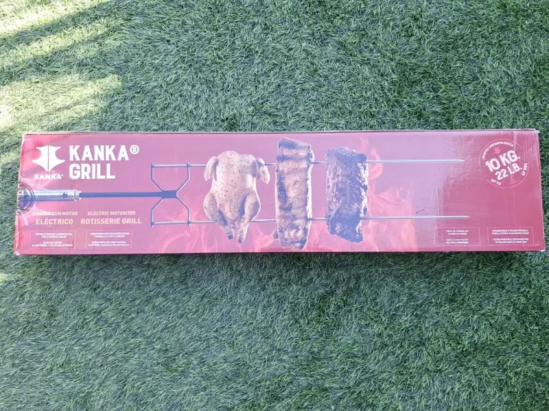 Pack Parrillero Kanka Asador Rejilla XL y base - 3