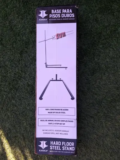 Pack Parrillero Kanka  Asador Rejilla XL y base - miniatura 6