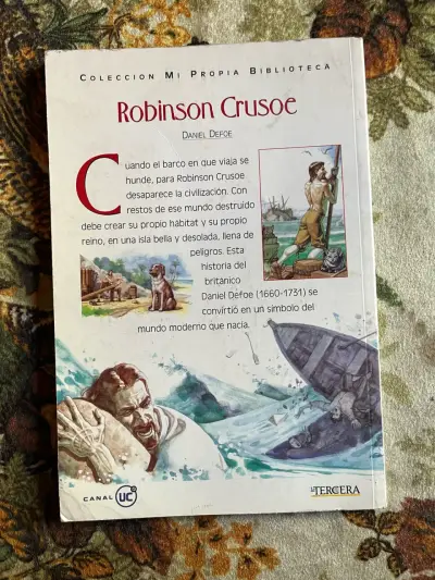 Libro Robinson Crusoe de Daniel Defoe - miniatura 3