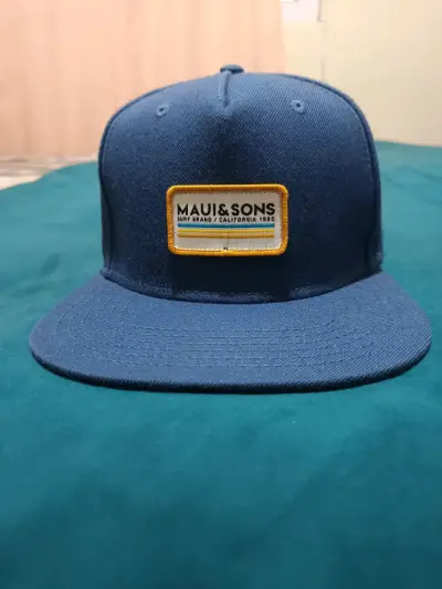 Gorra azul Maui & Sons estilo surf - miniatura 1