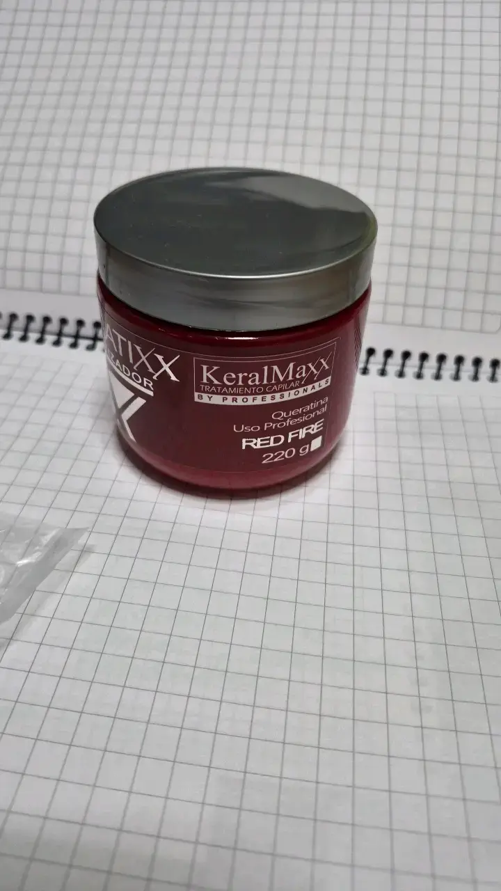 Tratamiento Capilar KeralMaxx Red Fire 220g - 1