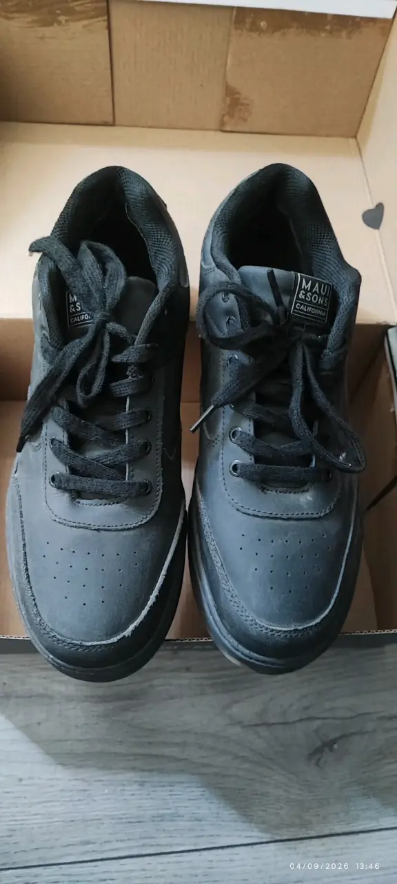 Zapatillas negras Maui & Sons talla 41 - 1