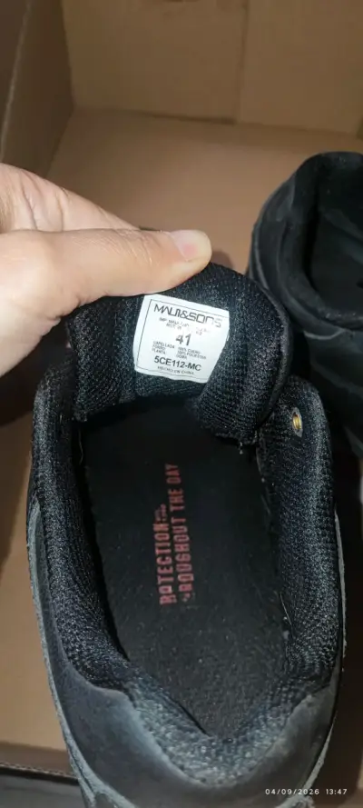 Zapatillas negras Maui & Sons talla 41 - miniatura 4